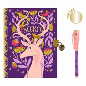 CARNET SECRET + STYLO DJECO JEUX CREATIFS DJECO -1