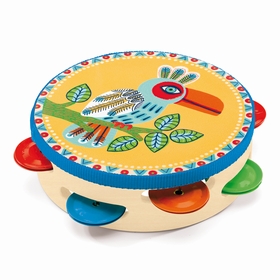 TAMBOURIN DJECO A PARTIR 2 ANS IMITATION DJECO -2