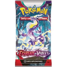 1 BOOSTER ECARLATE ET VIOLET CARTES COLLECTION POKEMON -3