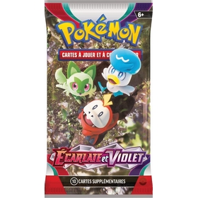 1 BOOSTER ECARLATE ET VIOLET CARTES COLLECTION POKEMON -4