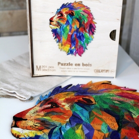 CREATIF WOOD LION 201 PCS PUZZLES CREATIF WOOD -1