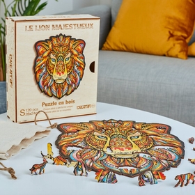 CREATIF WOOD LION 120 PCS PUZZLES CREATIF WOOD -1