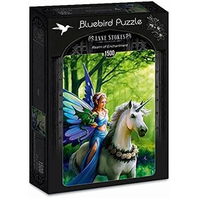 PUZZLES 1500 PCS REAL LICORNE PUZZLES BLUEBIRD -1