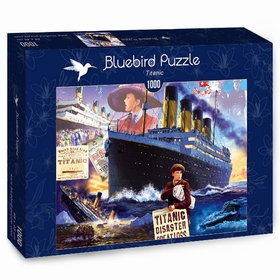 1000 PCS TITANIC PUZZLES BLUEBIRD -1