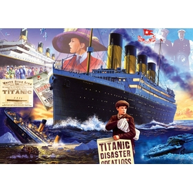 1000 PCS TITANIC PUZZLES BLUEBIRD -2