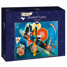 1000 PCS VASSILY KANDINSKY PUZZLES BLUEBIRD -1