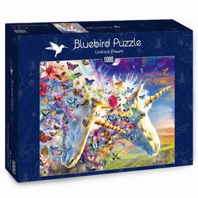 1000 PCS LICORNE DREAM PUZZLES BLUEBIRD -1