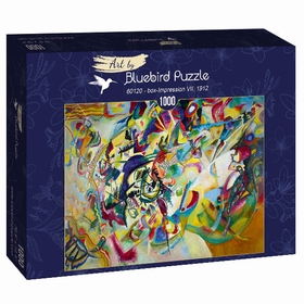 1000 PCS VASSILY KANDINSKY PUZZLES BLUEBIRD -1