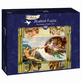 1000 PCS MICHELANGELO PUZZLES BLUEBIRD -1