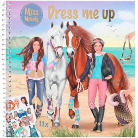 ALBUM A COLORIER + STIKERS LIVRES TOP MODEL -1