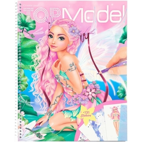 ALBUM COLORIAGE STIKERS LIVRES TOP MODEL -1