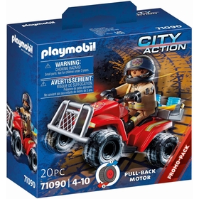 POMPIER ET QUAD 71090 FIGURINES PLAYMOBIL -1