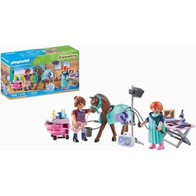 VETERINAIRE EQUIN 71241 FIGURINES PLAYMOBIL -1