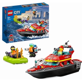 LEGO CITY BATEAU SAUV. 60373 JEUX CONSTRUCTION LEGO -1