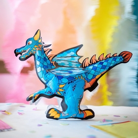 COLORIAGES GONFLABLES DRAGON LIVRES ARA CREATIVE -1