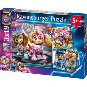 PUZZLES 3X 49 PCS PAW PATROL PUZZLES RAVENSBURGER -1