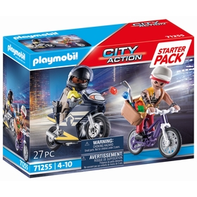 STARTER PACK AGENT ET VOLEUR FIGURINES PLAYMOBIL -1