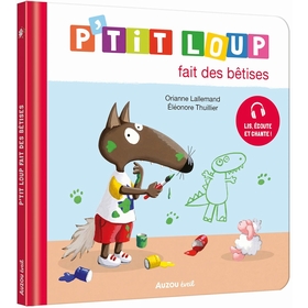 P'TIT LOUP FAIT DES BTISES LIVRES AUZOU -1