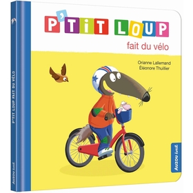 P'TIT LOUP FAIT DU VLO LIVRES AUZOU -1