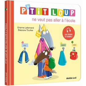 P'TIT LOUP VEUT PAS  L'COLE LIVRES AUZOU -1