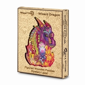 WOOD PUZ DRAGON 184PCS PUZZLES DIVERS -1