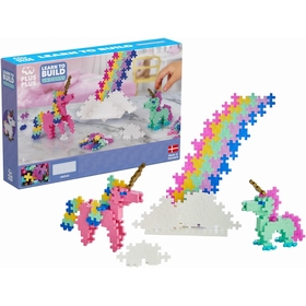 PLUSPLUS LICORNE AVEC PLAQUE JEUX CONSTRUCTION PLUSPLUS -1