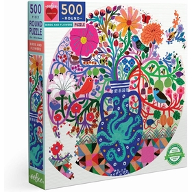 PUZ 500 EEBOO BIRDS FLOWERS PUZZLES EEBOO -1