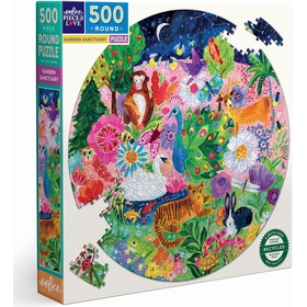 PUZ 500 EEBOO GARDEN SANCTUAR PUZZLES EEBOO -1