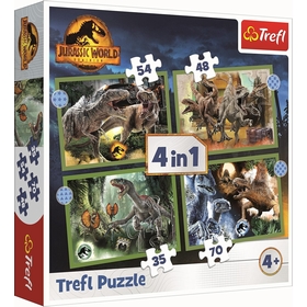 PUZZLES DINOSAURES 35-48-54-70 PUZZLES DIVERS -1