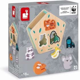 BOITE A FORMES ANIMAUX JOUETS EVEIL JANOD -1