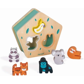 BOITE A FORMES ANIMAUX JOUETS EVEIL JANOD -2