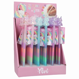 1 STYLO GEL LICORNE JEUX CREATIFS TOP MODEL -1