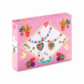 BIJOUX DUO COEUR 6 ANS ET + JEUX CREATIFS DJECO -1