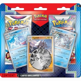 PACK 2 BOOSTERS +3 CARTES CARTES COLLECTION POKEMON -1