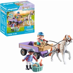 CALECHE ET PONEY 71496 FIGURINES PLAYMOBIL -1