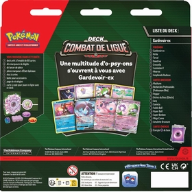 DECK POKEMON LIGUE 2 NIVEAU 3 CARTES COLLECTION POKEMON -2