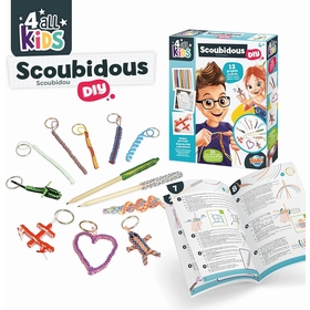 COFFRET SCOUBIDOUS JEUX CREATIFS BUKI -2