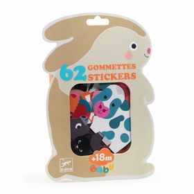 62 GOMMETTES REPOSITIONNABLES JEUX CREATIFS DJECO -1