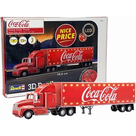 PUZZLES 3D CAMION COCA COLA PUZZLES REVELL -1