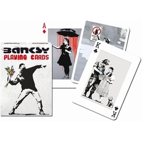 JEU 54 CARTE BANKSY JEUX SOCIETE PIATNIK -1