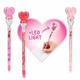 1 STYLO LUMINEUX COEUR JEUX CREATIFS TOP MODEL -1