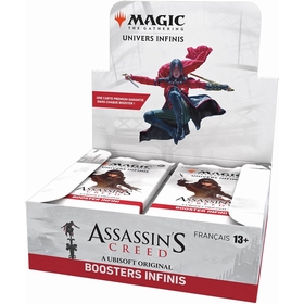 1 BOOSTER ASSASSIN'S CREED CARTES COLLECTION WIZARD -1