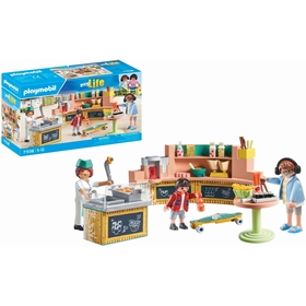 STAND RESTAURANT 71538 FIGURINES PLAYMOBIL -1