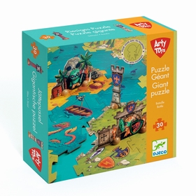 ARTY TOYS PUZZLE GEANT SUP FIG FIGURINES DJECO -1