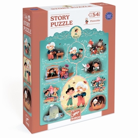 PUZZLE STORY PINOCCHIO PUZZLES DJECO -1