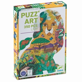 PUZZLE ART LION 6 ANS+ PUZZLES DJECO -1