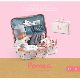 POUPON + VALISE AC POMEA DJECO POUPEES DJECO -1