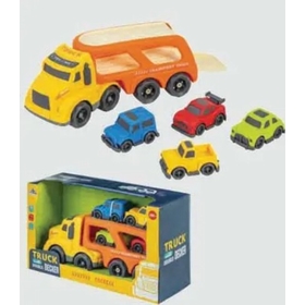 CONVOYEUR CAMION VOITURES JOUETS EVEIL DIVERS -1