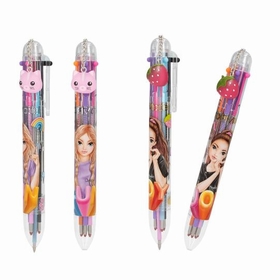 STYLO GEL 6 COULEURS TOP MODEL JEUX CREATIFS TOP MODEL -1