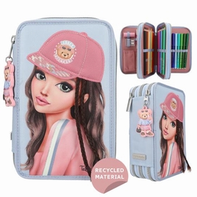 TROUSSE 3 NIVEAUX DESSIN JEUX CREATIFS TOP MODEL -1